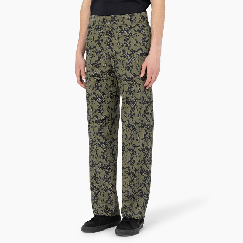 Dickies Drewsey Relaxed Fit Work Pants Military Green Glitch Camo ID-oB64hcRY