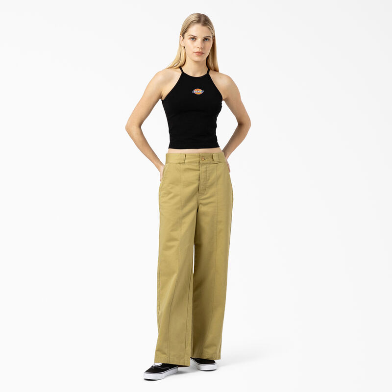 Dickies Chain Lake Cropped Tank Top Black ID-oDULzm31