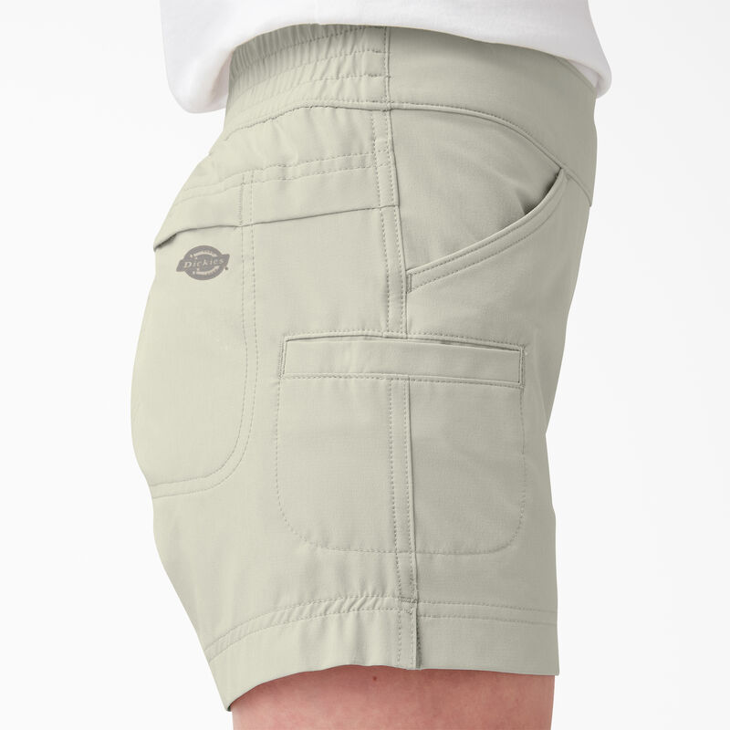 Dickies Cooling Relaxed Fit Pull-On Shorts, 5'' Stone ID-oEGLcBj7