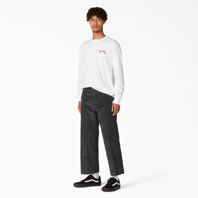 Dickies Franky Villani Sicko Loose Fit Corduroy Double Knee Pants Black ID-oFRBwCu5