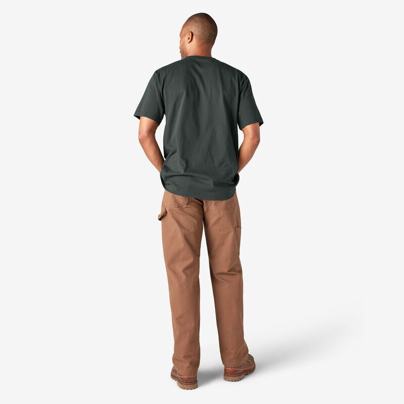 Dickies Heavyweight Short Sleeve Pocket T-Shirt Hunter Green ID-oOx0qwrv