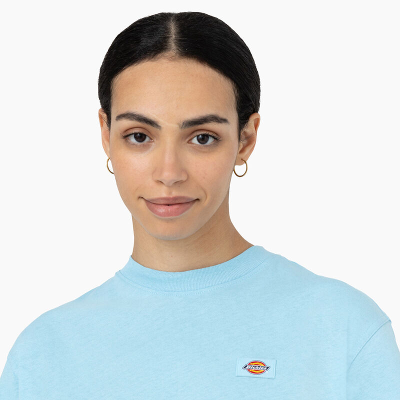 Dickies Oakport Cropped T-Shirt Sky Blue ID-oRnVhdKV