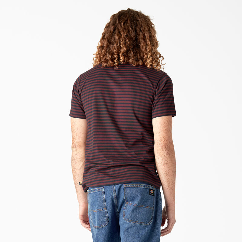 Dickies Skateboarding Striped T-Shirt Fired Brick Stripe ID-oTbXYJxq