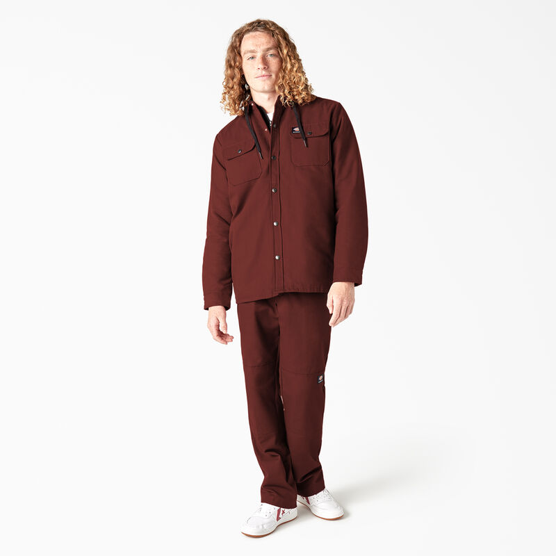 Dickies Skateboarding Duck Shirt Jacket Fired Brick ID-ohZIWkr9
