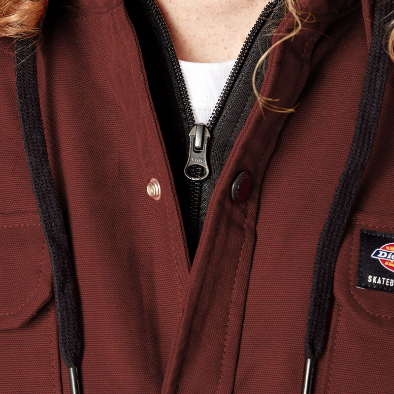 Dickies Skateboarding Duck Shirt Jacket Fired Brick ID-ohZIWkr9