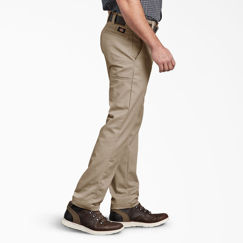 Dickies Slim Fit Tapered Leg Multi-Use Pocket Work Pants Desert Sand ID-okrolNZO