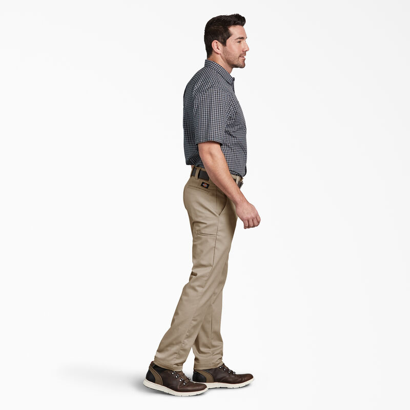 Dickies Slim Fit Tapered Leg Multi-Use Pocket Work Pants Desert Sand ID-okrolNZO