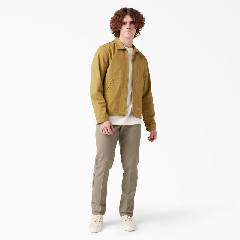 Dickies Slim Fit Tapered Leg Multi-Use Pocket Work Pants Desert Sand ID-okrolNZO