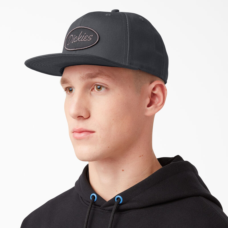 Dickies Twill Flat Bill Cap Charcoal Gray ID-okuNPzMq