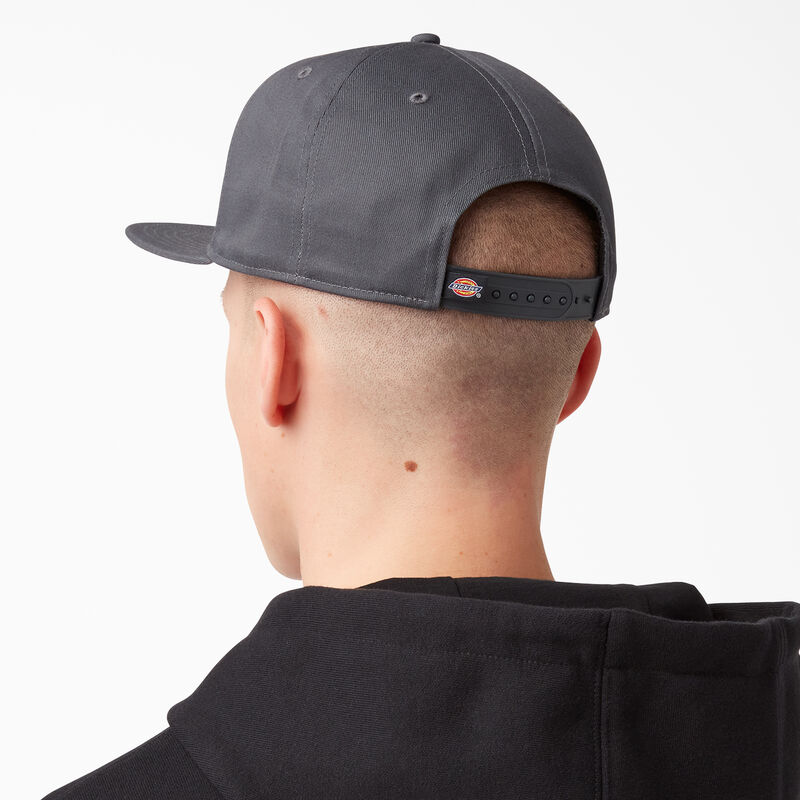 Dickies Twill Flat Bill Cap Charcoal Gray ID-okuNPzMq