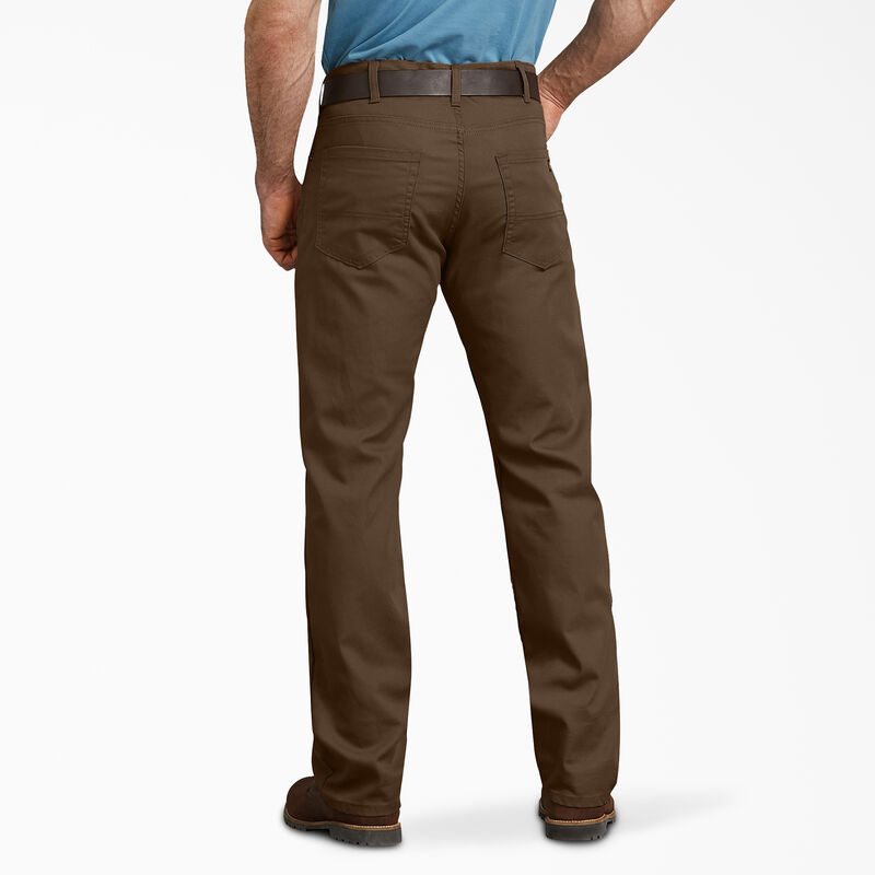 Dickies Regular Fit Duck Pants Stonewashed Timber Brown ID-oncHHFtO