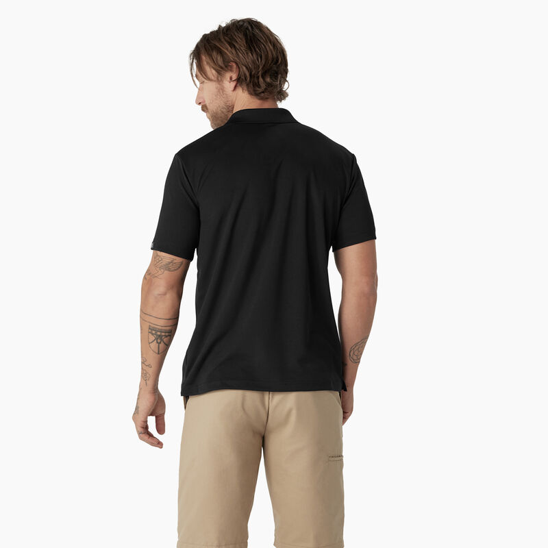 Dickies Short Sleeve Performance Polo Shirt Black ID-orPbQr97