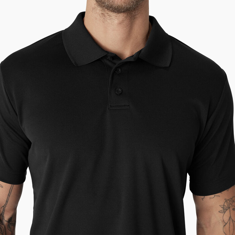 Dickies Short Sleeve Performance Polo Shirt Black ID-orPbQr97
