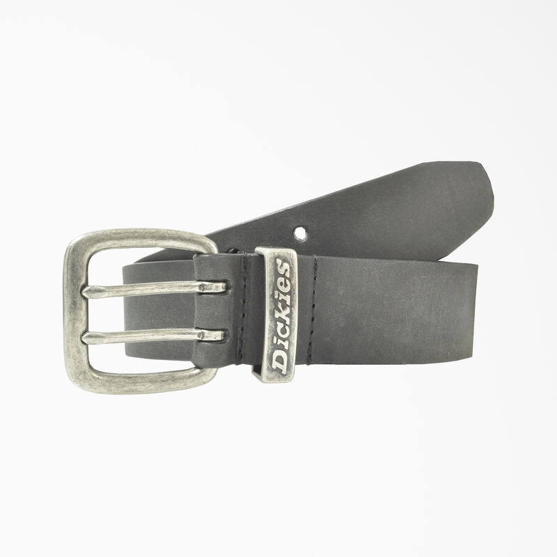 Dickies Leather Double Prong Buckle Belt Black ID-oyBzZvZj