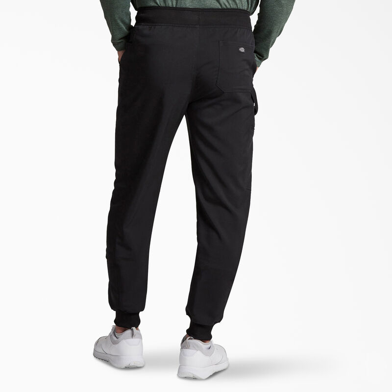 Dickies Men's Balance Mid Rise Jogger Scrub Pants Black ID-pGCaA5AY