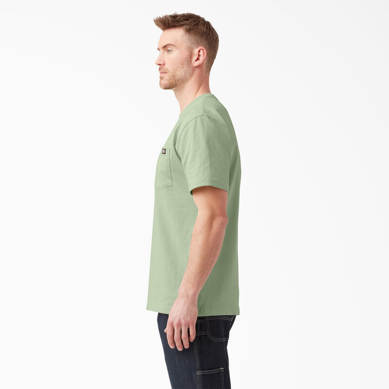 Dickies Heavyweight Short Sleeve Pocket T-Shirt Celadon Green ID-pIGy4Am2