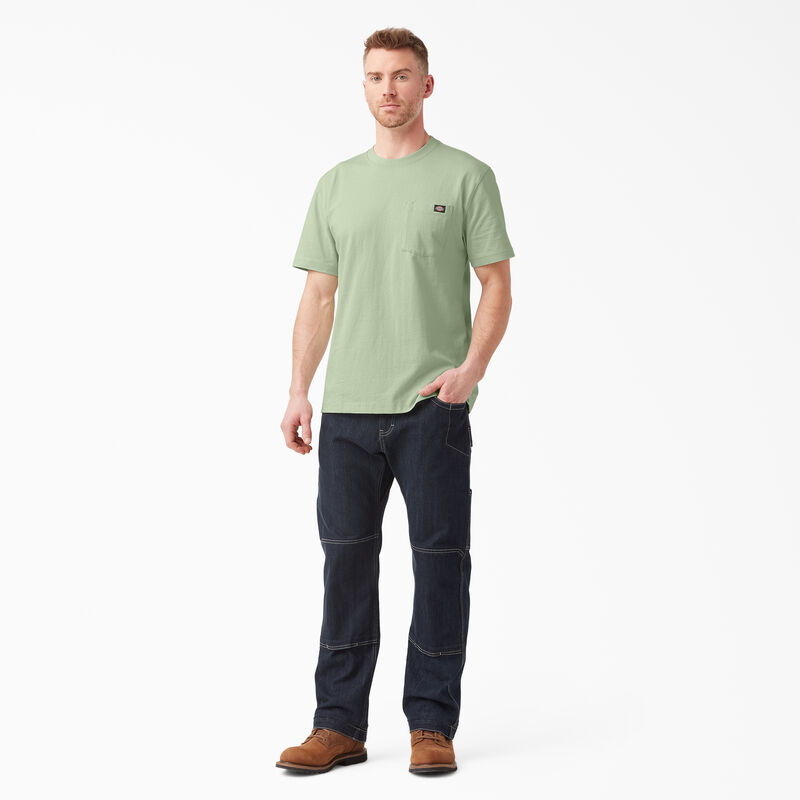 Dickies Heavyweight Short Sleeve Pocket T-Shirt Celadon Green ID-pIGy4Am2
