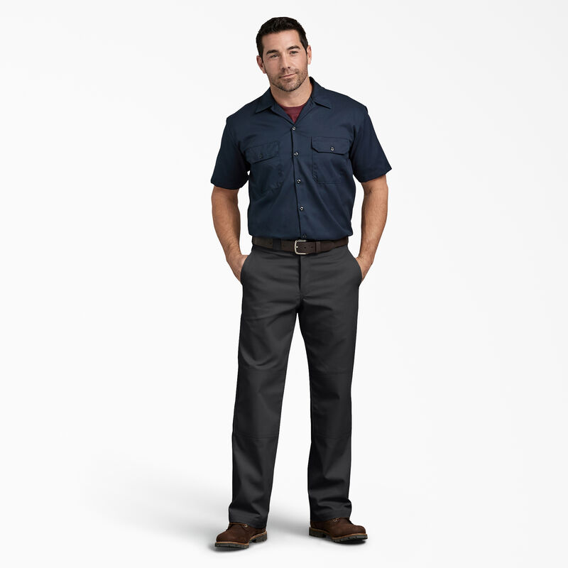 Dickies Relaxed Fit Double Knee Work Pants Black ID-pOTzxJ6s