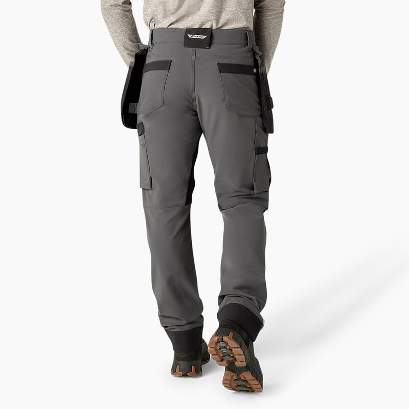 Dickies Slim Fit Holster Double Knee Work Pants Charcoal/Black ID-pTzlhkh1