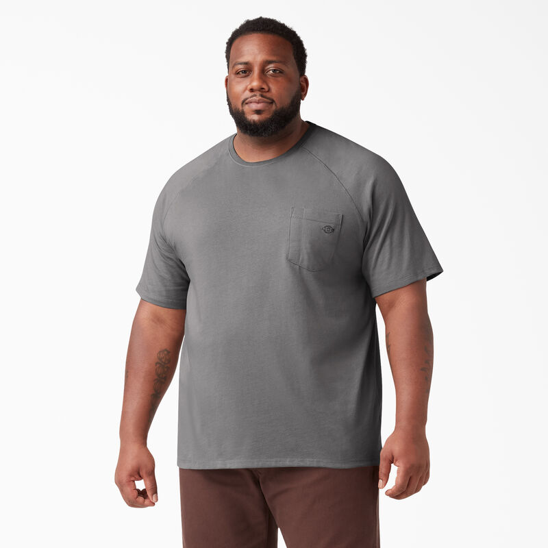 Dickies Cooling Short Sleeve Pocket T-Shirt Smoke Gray ID-pVQnYWkQ