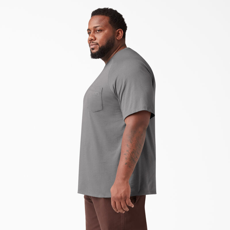 Dickies Cooling Short Sleeve Pocket T-Shirt Smoke Gray ID-pVQnYWkQ