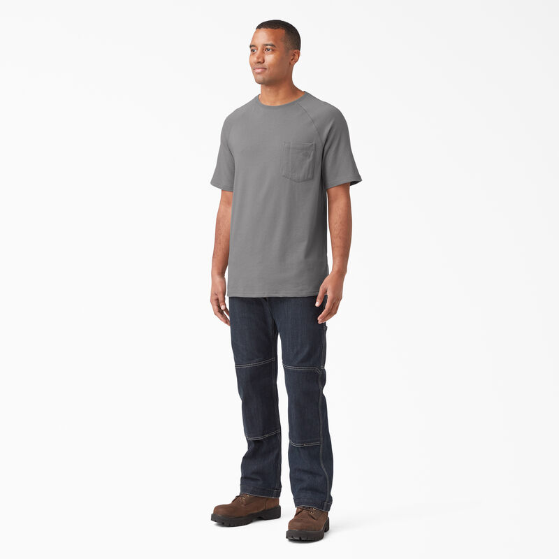 Dickies Cooling Short Sleeve Pocket T-Shirt Smoke Gray ID-pVQnYWkQ