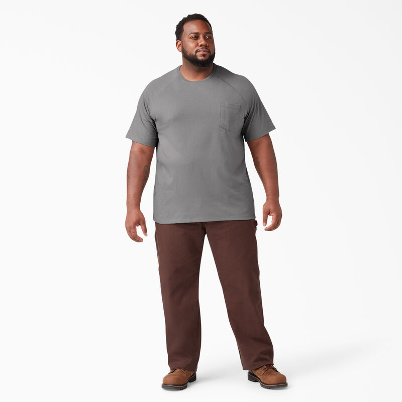Dickies Cooling Short Sleeve Pocket T-Shirt Smoke Gray ID-pVQnYWkQ
