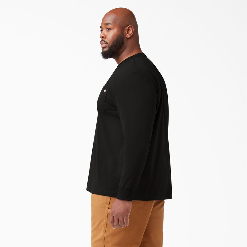 Dickies Heavyweight Long Sleeve Pocket T-Shirt Black ID-pWFwOzRt
