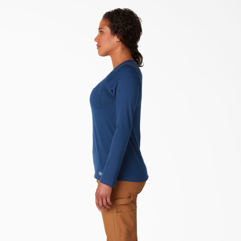 Dickies Cooling Long Sleeve Pocket T-Shirt Dynamic Navy ID-pqhWTa5C