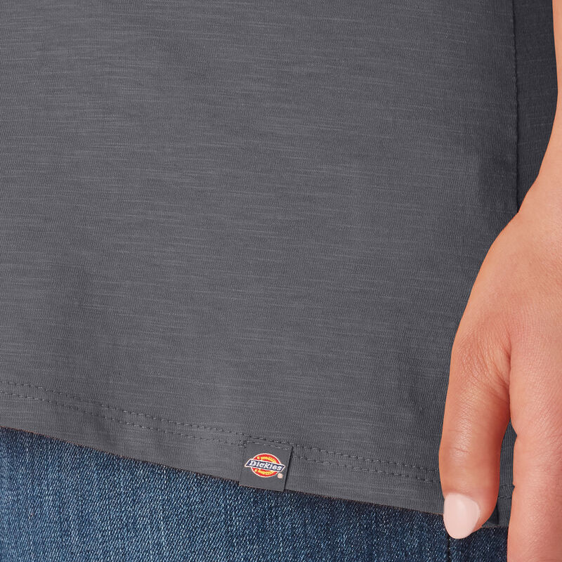 Dickies Plus Short Sleeve V-Neck T-Shirt Graphite Gray ID-prKUSi4B