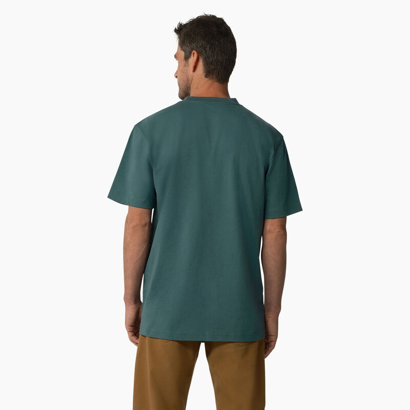 Dickies Short Sleeve Tri-Color Logo Graphic T-Shirt Lincoln Green ID-ptnqpNfH