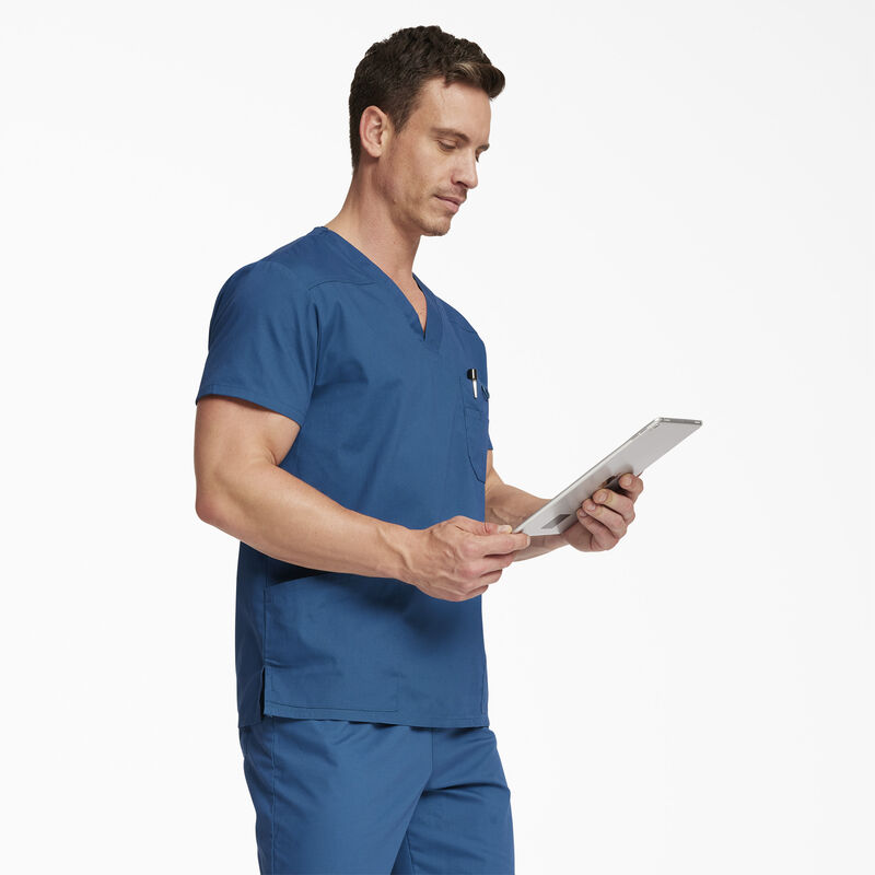 Dickies Men's EDS Signature V-Neck Scrub Top Regular ID-qEa3cJ7I