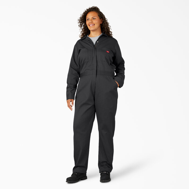 Dickies Plus Long Sleeve Coveralls Black ID-qNHLTRcO