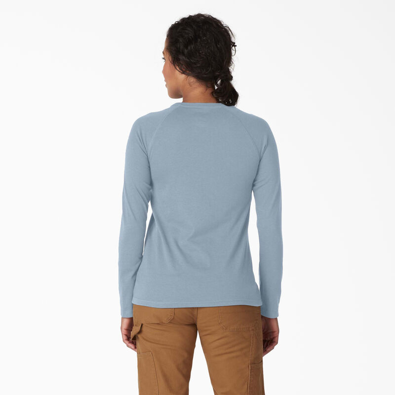 Dickies Cooling Long Sleeve Pocket T-Shirt Fog Blue ID-qURsDEBG