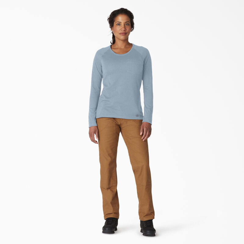 Dickies Cooling Long Sleeve Pocket T-Shirt Fog Blue ID-qURsDEBG