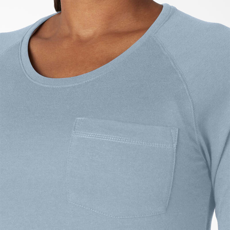 Dickies Cooling Long Sleeve Pocket T-Shirt Fog Blue ID-qURsDEBG