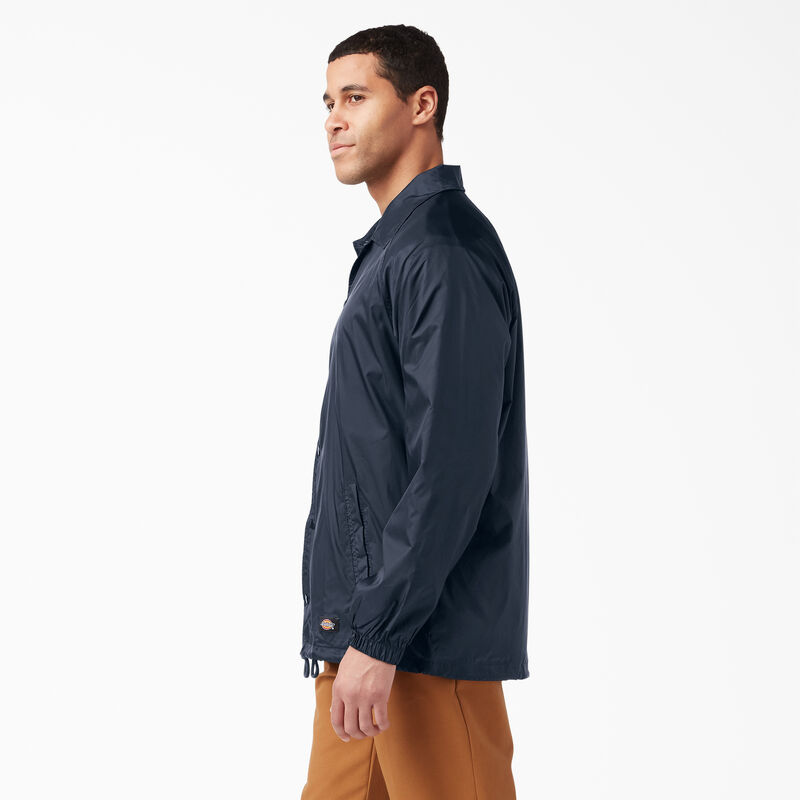 Dickies Snap Front Jacket Dark Navy ID-qetwzNCJ