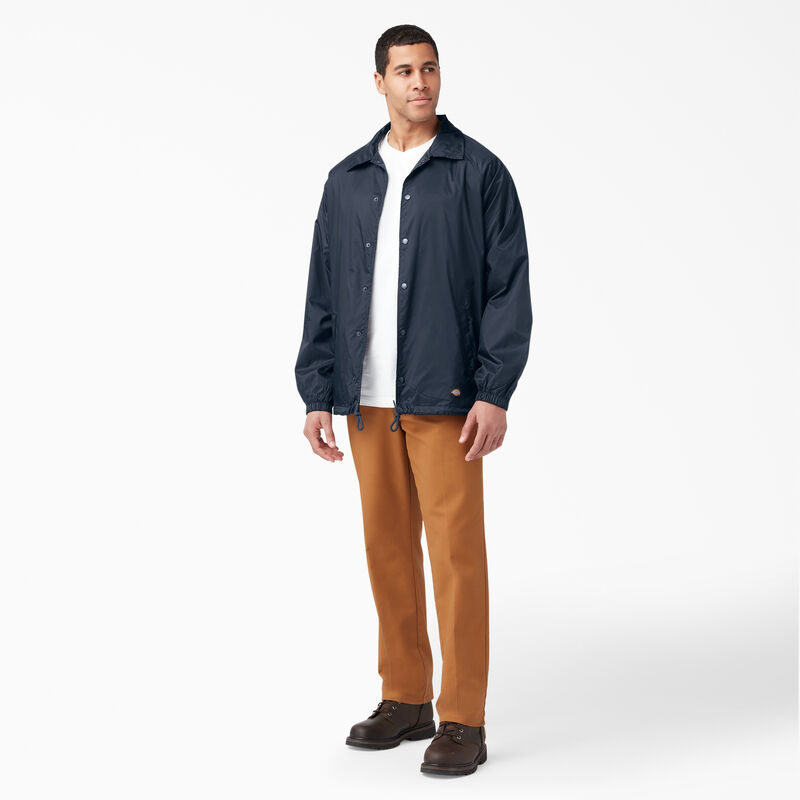 Dickies Snap Front Jacket Dark Navy ID-qetwzNCJ
