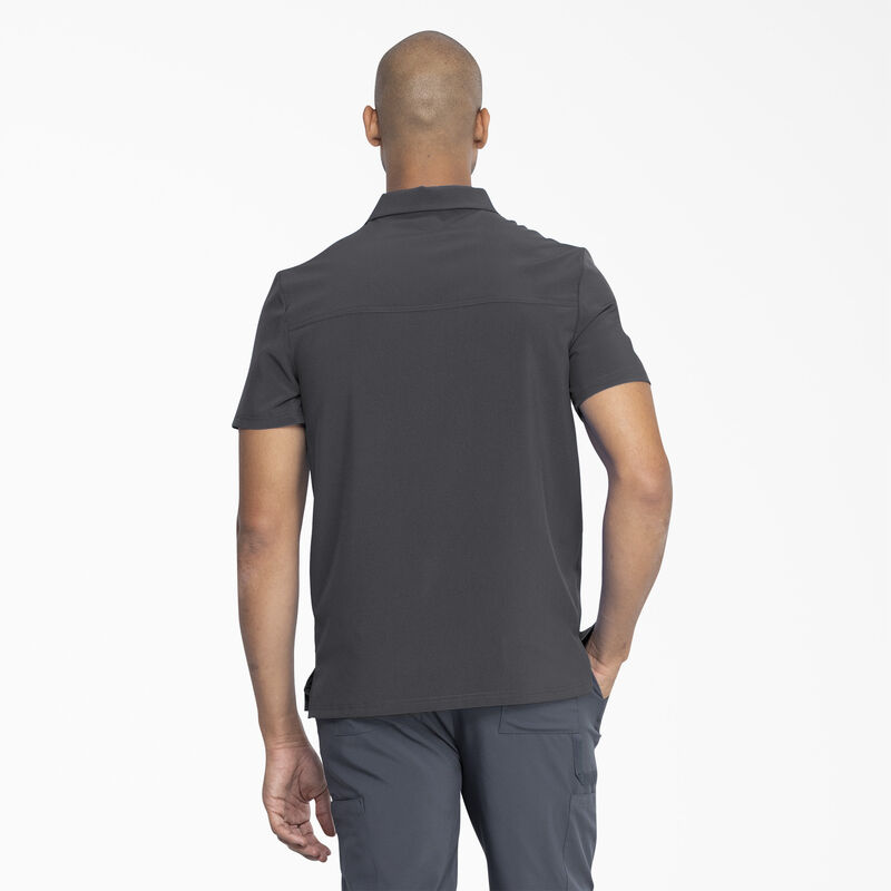 Dickies Men's EDS Essentials Medical Polo Shirt Pewter Gray ID-qmXr6tPO