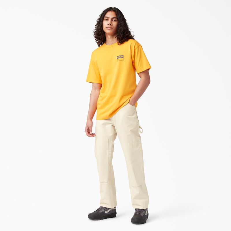 Dickies Relaxed Fit Double Knee Carpenter Painter's Pants Natural Beige ID-qnfcwyOR