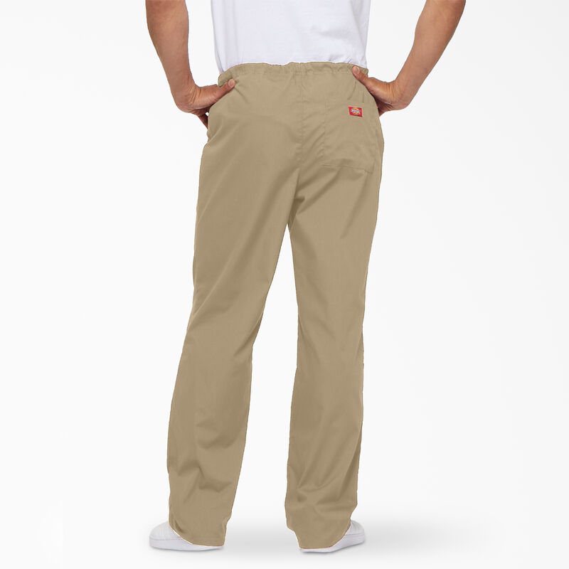 Dickies Unisex EDS Signature Scrub Pants Khaki ID-r8g7V9Yv