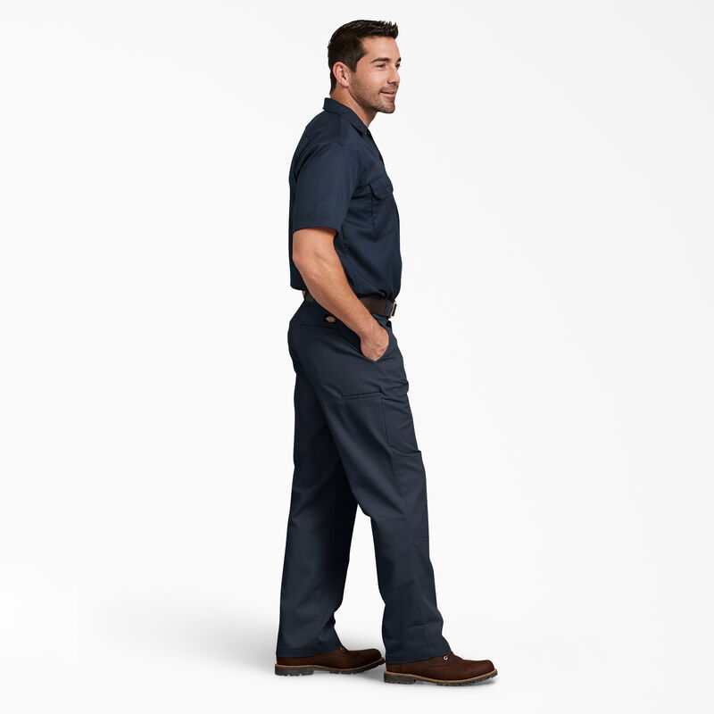 Dickies Relaxed Fit Double Knee Work Pants Dark Navy ID-rD3mcg6O