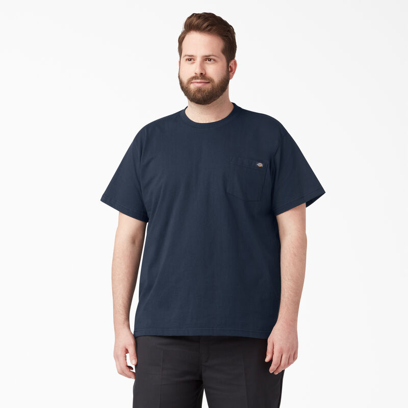 Dickies Heavyweight Short Sleeve Pocket T-Shirt Dark Navy ID-rNkllJ1m