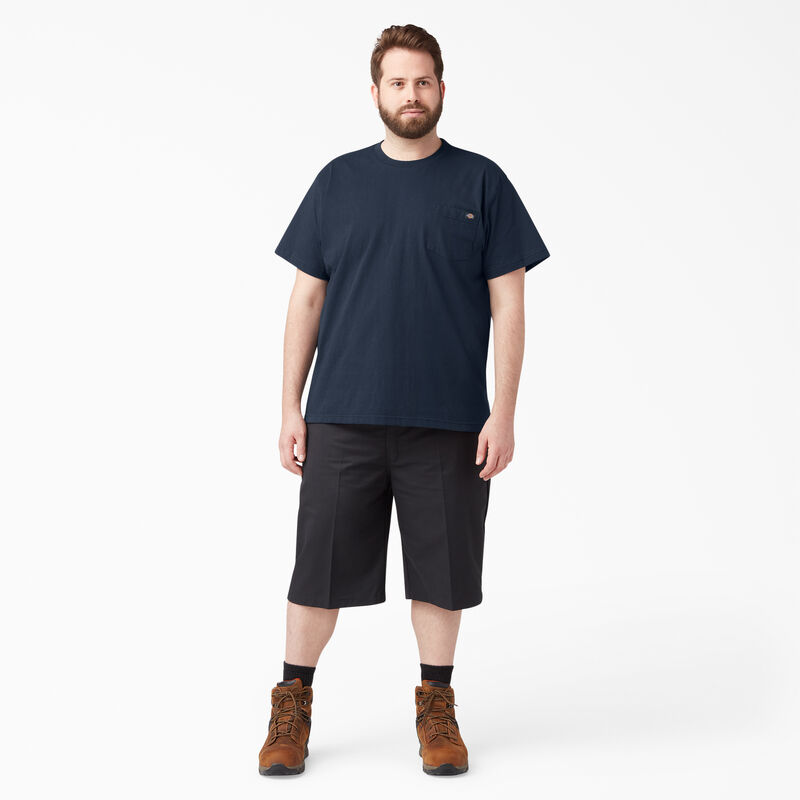 Dickies Heavyweight Short Sleeve Pocket T-Shirt Dark Navy ID-rNkllJ1m