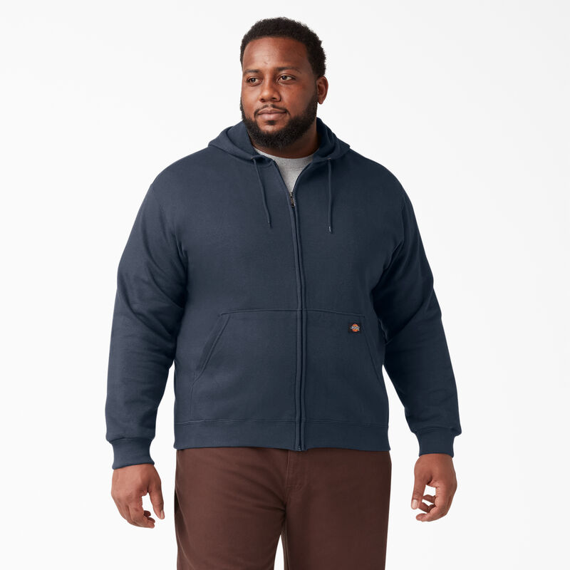 Dickies Midweight Fleece Zip Hoodie Dark Navy ID-rPlaTJlk