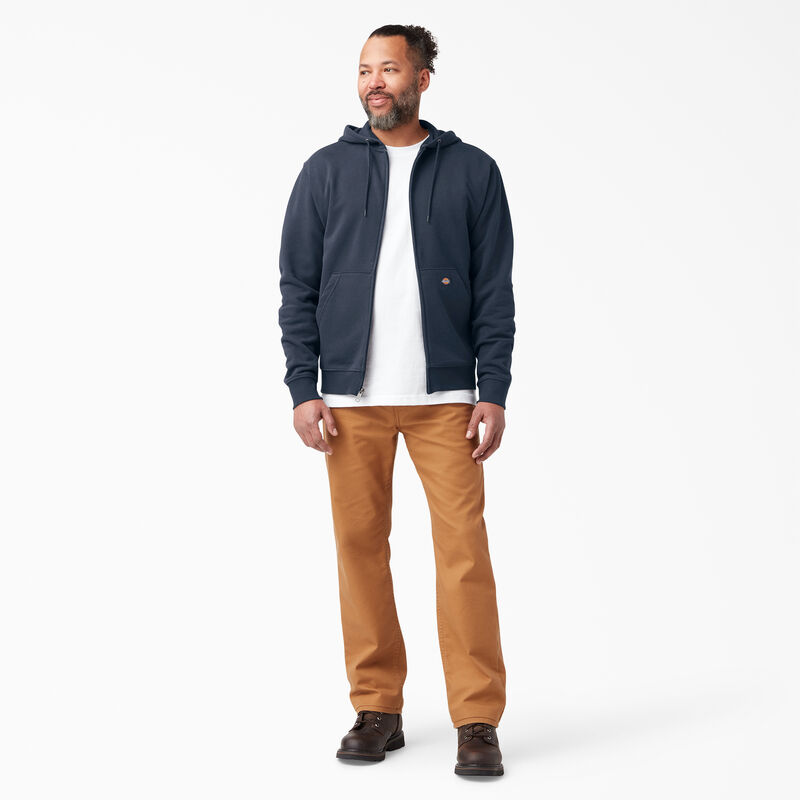 Dickies Midweight Fleece Zip Hoodie Dark Navy ID-rPlaTJlk