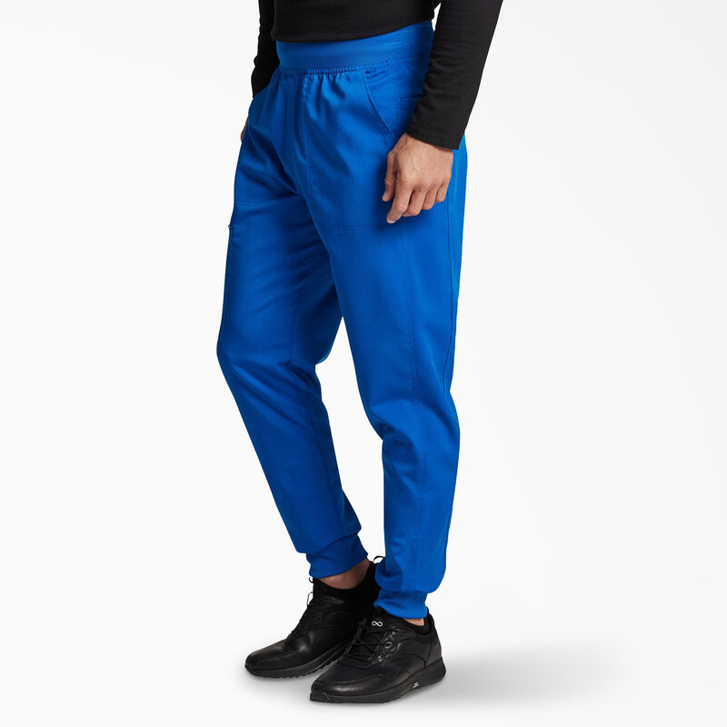 Dickies Men's Balance Mid Rise Jogger Scrub Pants Royal Blue ID-rTB16XRL