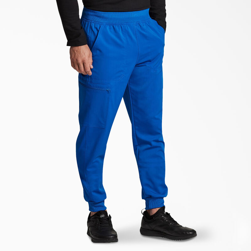 Dickies Men's Balance Mid Rise Jogger Scrub Pants Royal Blue ID-rTB16XRL