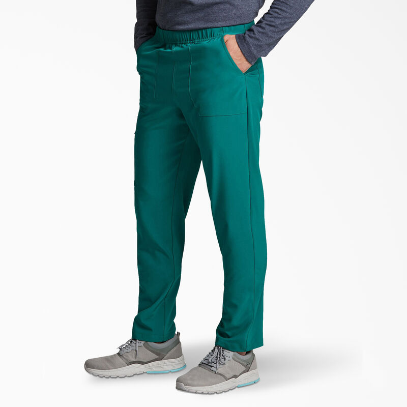 Dickies Unisex EDS Essentials Natural Rise Tapered Leg Scrub Pants Hunter Green ID-rzInV1rW