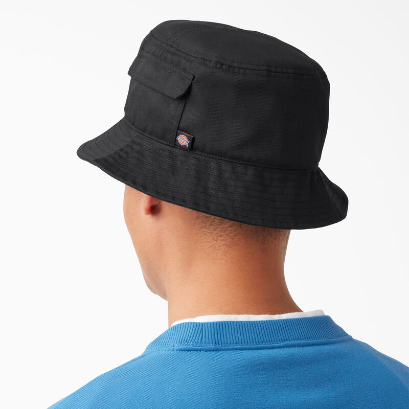 Dickies Script Logo Bucket Hat Black ID-s3NqDUZ1